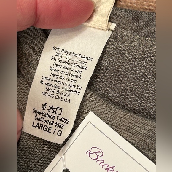 NWT Olive Tie-die tank, L - Picture 5 of 8